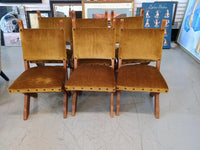 Set of 6 Solid Wood Dining Chairs
