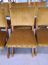 Set of 6 Solid Wood Dining Chairs