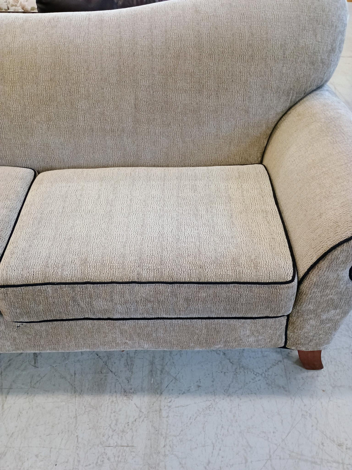83" Beige Wide Sofa