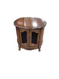 French Provincial Drum Table