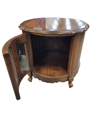 French Provincial Drum Table