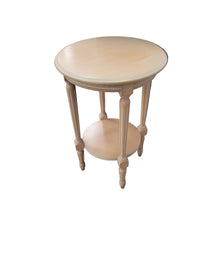 Vintage French Provincial 2-Tier Side Table