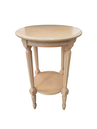Vintage French Provincial 2-Tier Side Table