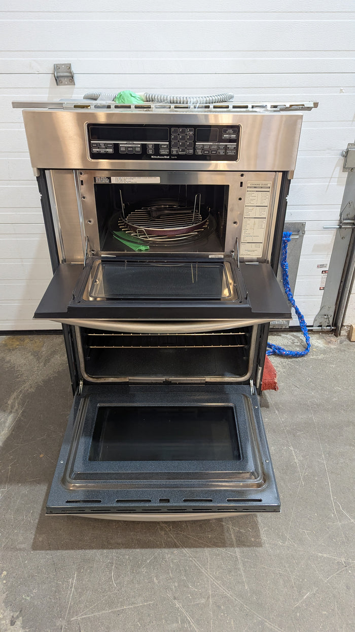 30"W KitchenAid Wall Oven & Microwave Combo
