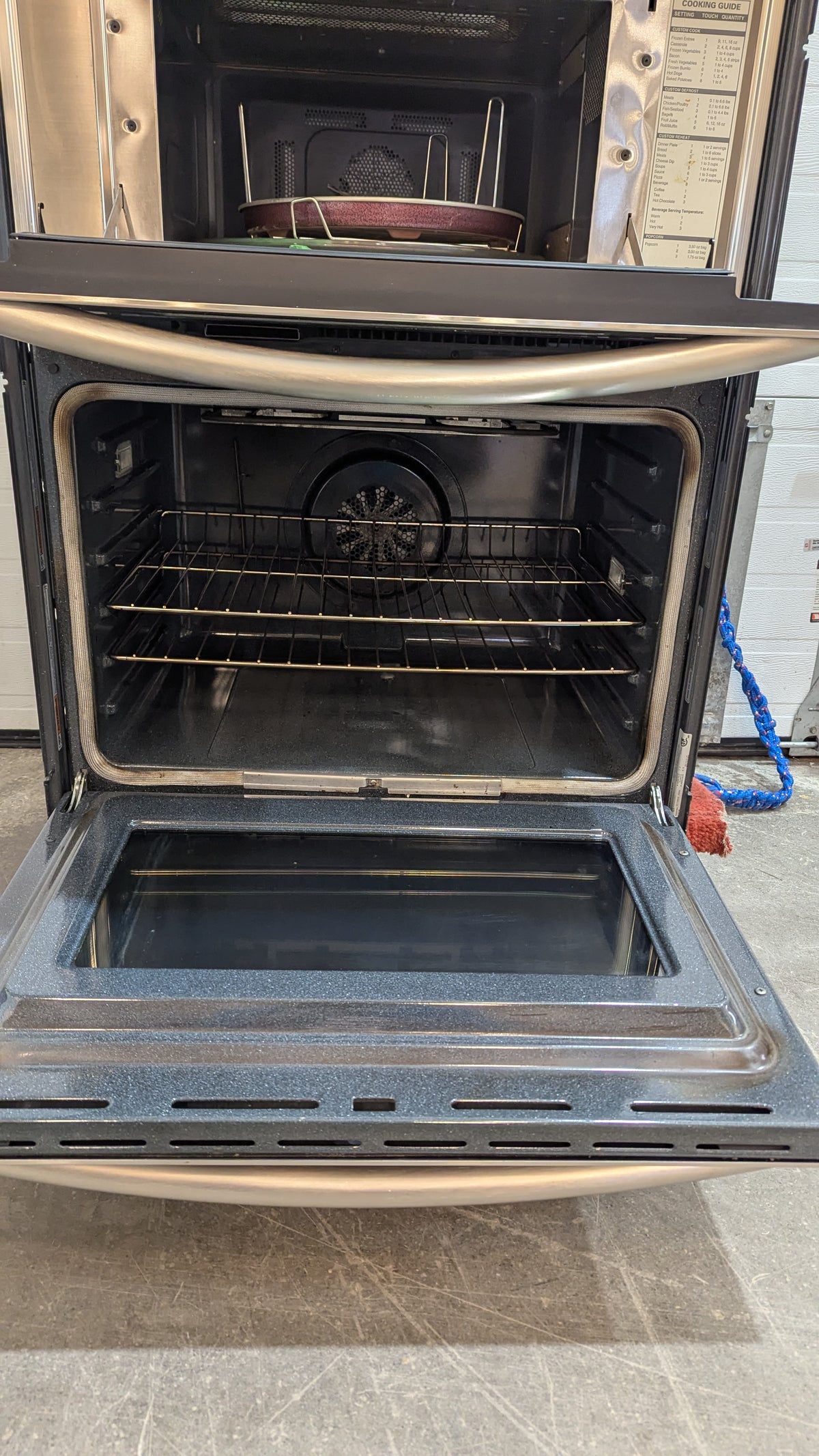 30"W KitchenAid Wall Oven & Microwave Combo