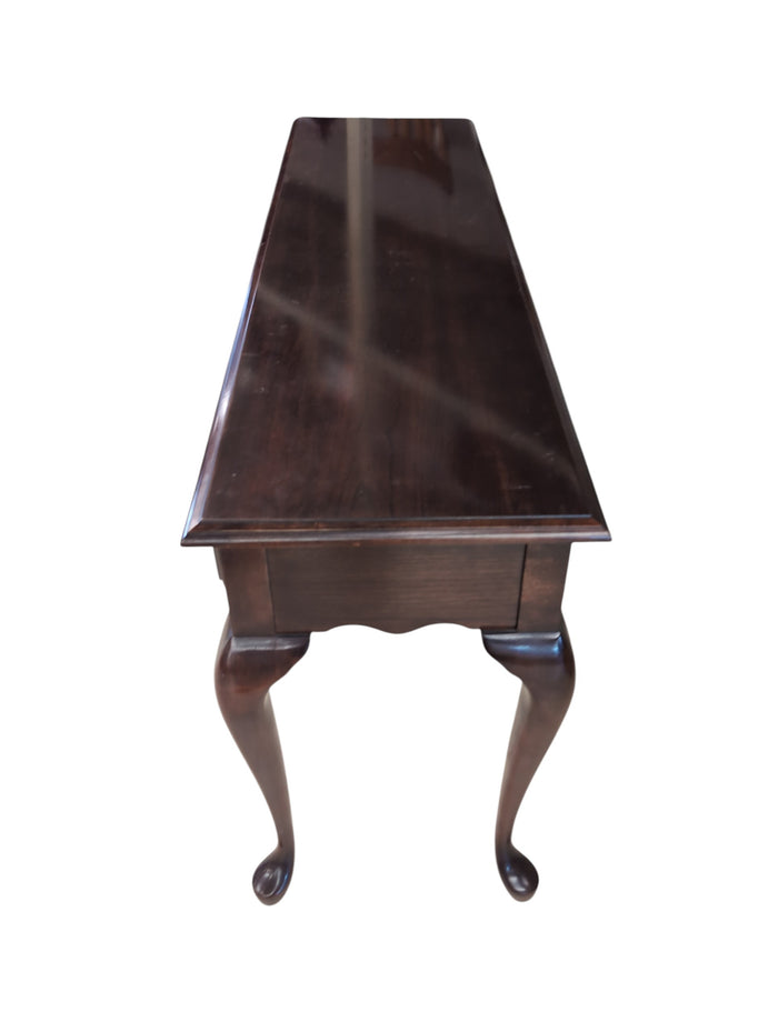 Durham Furniture Solid Wood Mahogany Console Table