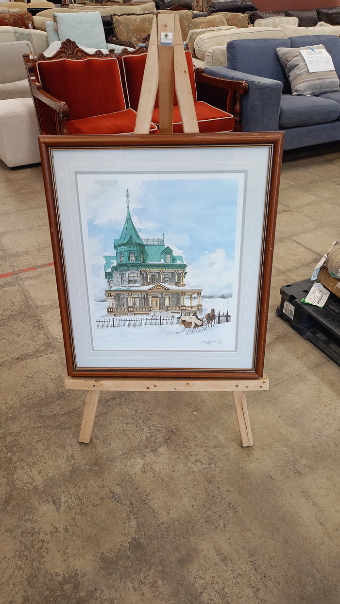 "Chateau St. Lawrence 1985" by Walter Lawrence