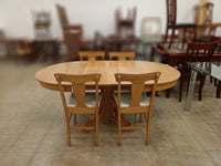 Oval Shape 5-Piece Dining Set