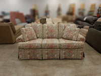 Three Seater Floral Upholstered Sofa