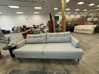 Mid Century Modern Design Light Grey Sofa
