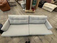Mid Century Modern Design Light Grey Sofa