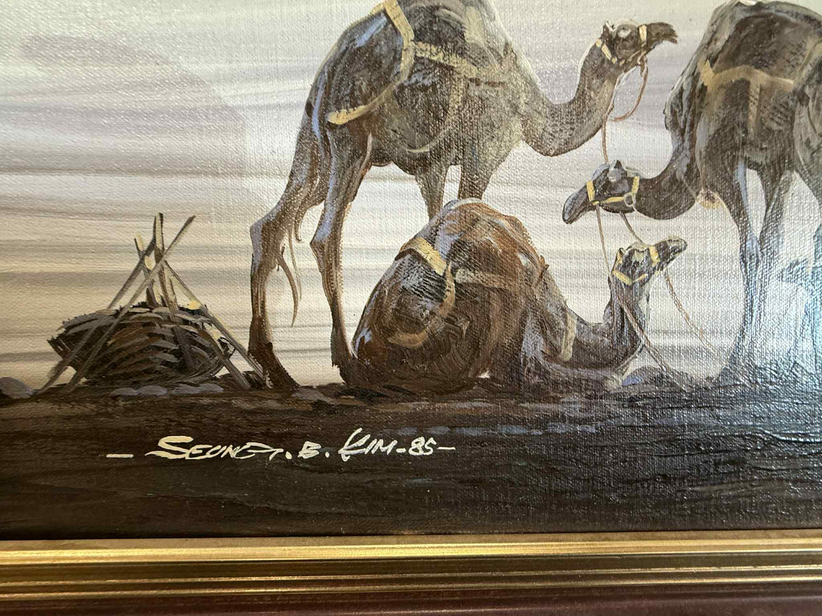 "Encampment of the Bedouin" Unknown Artist