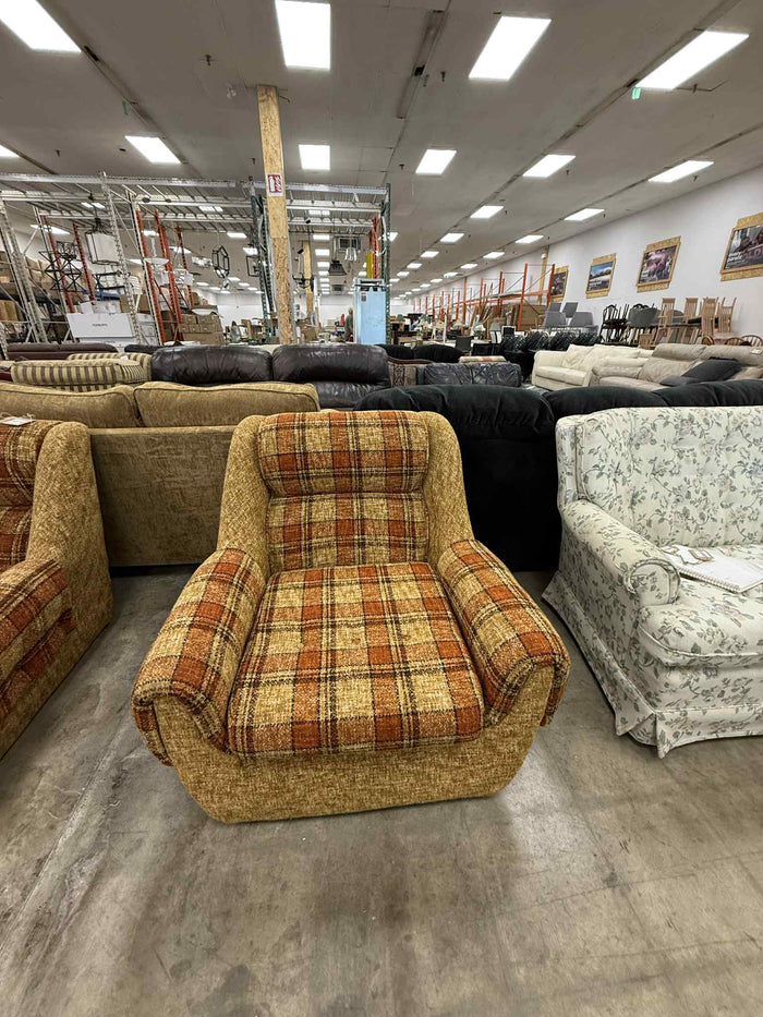 Vintage Style Multi Color Armchair