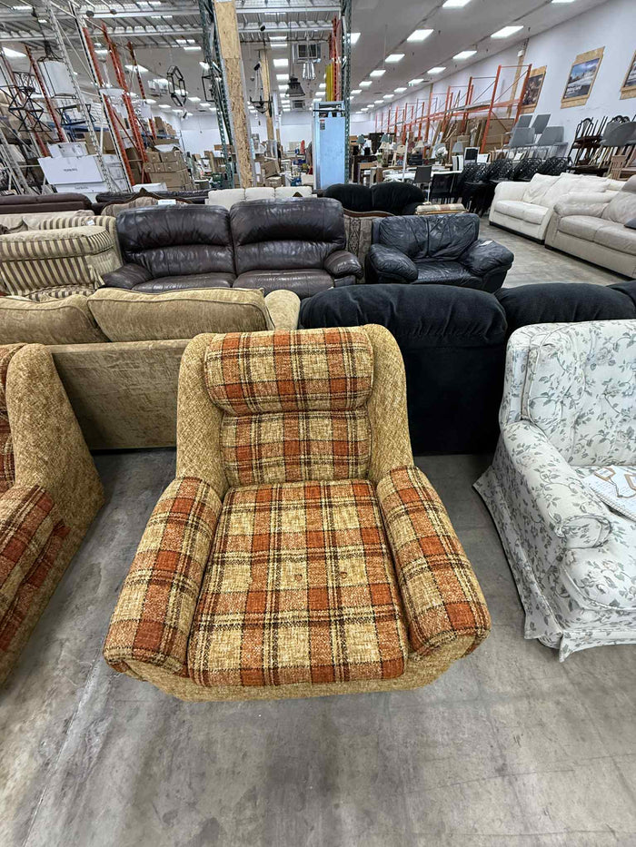 Vintage Style Multi Color Armchair