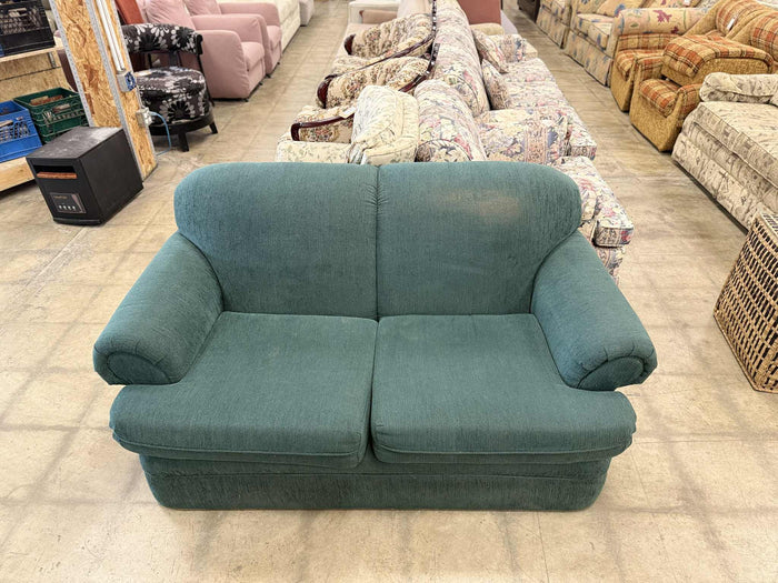 Green Colored Two Seater Sofa