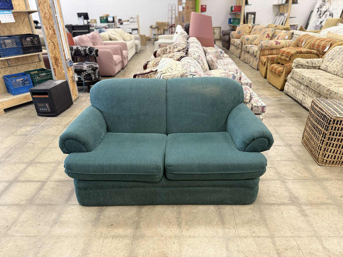 Green Colored Two Seater Sofa