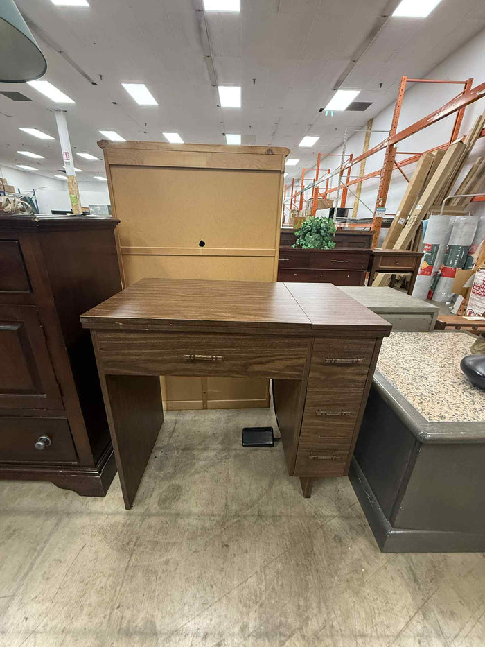 Vintage Style Sewing Machine Cabinet