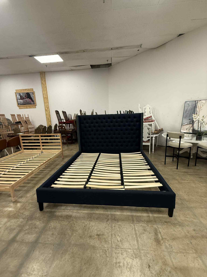 Queen Sized Upholstered Bed Frame