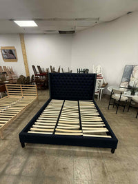Queen Sized Upholstered Bed Frame