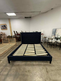 Queen Sized Upholstered Bed Frame