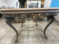 Light Colored Top Side Table