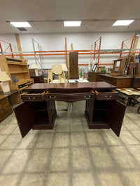 Mahogany Dark Wooden Cabinet