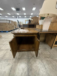Burr Walnut Credenza