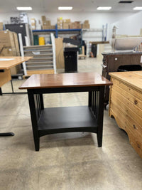 Two Level Mission Style End Table