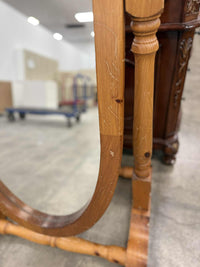 Oval Swivel Standing Mirror