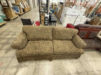 Upholstered Patterned Two Seater Sofa