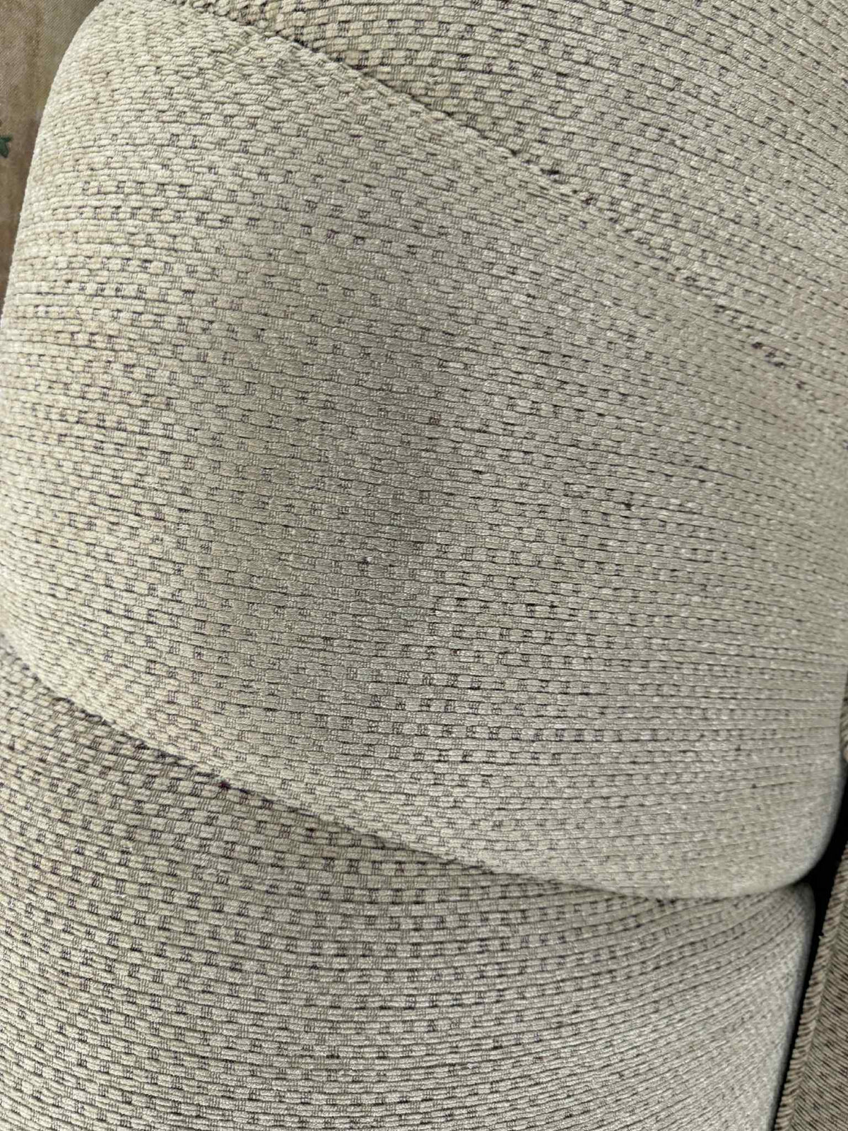 Light Color Upholstered Three Seater Sofa