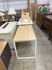 Light Colored Office Desk
