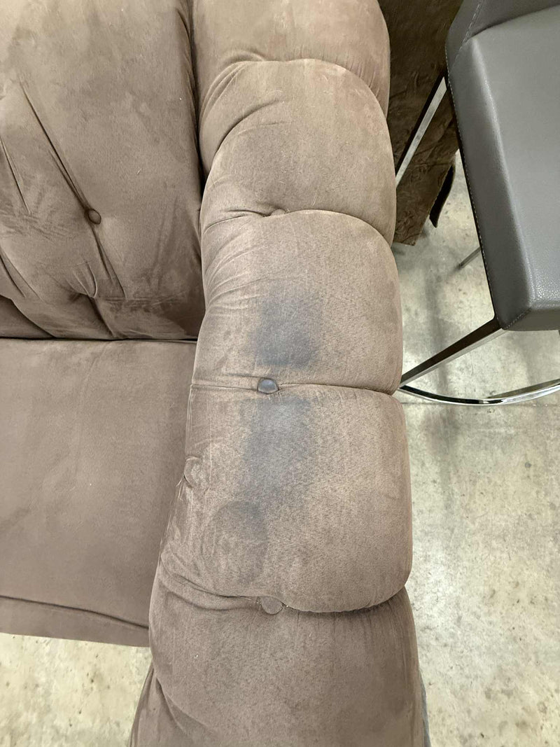 Traditional Style Button Tufted Design Sofa