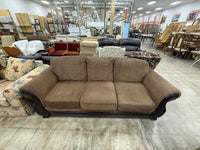 Brown Colored Three Seater Sofa