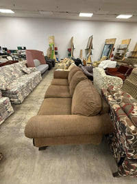 Brown Colored Three Seater Sofa