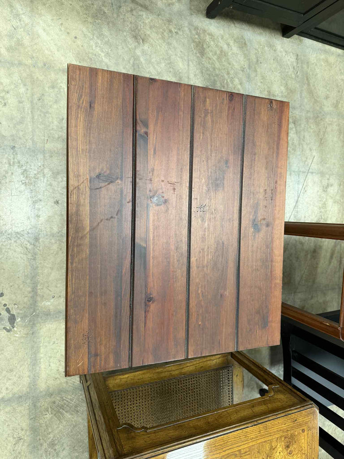 Iron and Wood Coffee Table