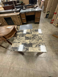 Faux Marble Top Table
