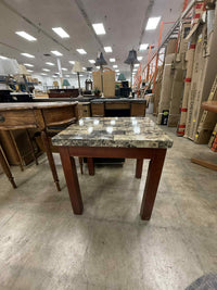 Faux Marble Top Table