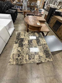 Faux Marble Top Table