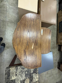 Vintage Style Half-Moon Table