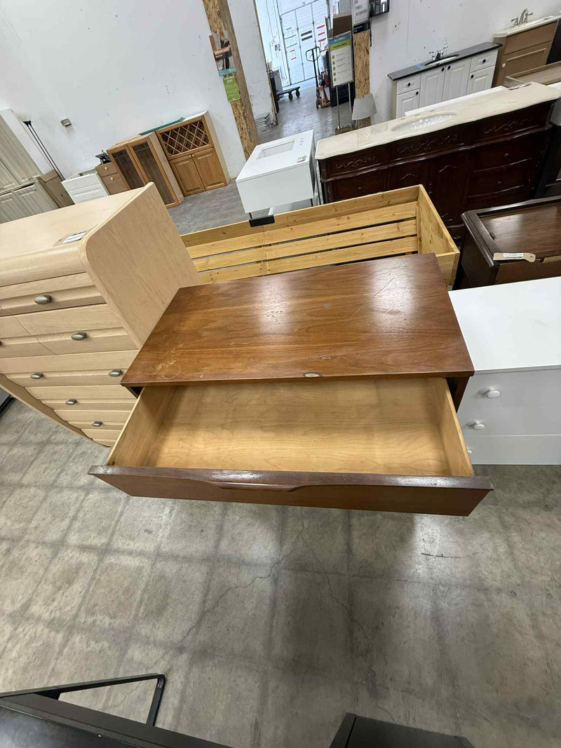 Mid-Century Four Drawer Highboy Style