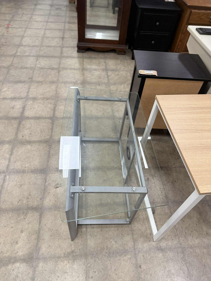Grey Foreground Media Console