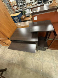 Dark Colored Computer Desk