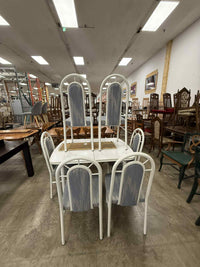 White Colored 7-Piece Dining Set
