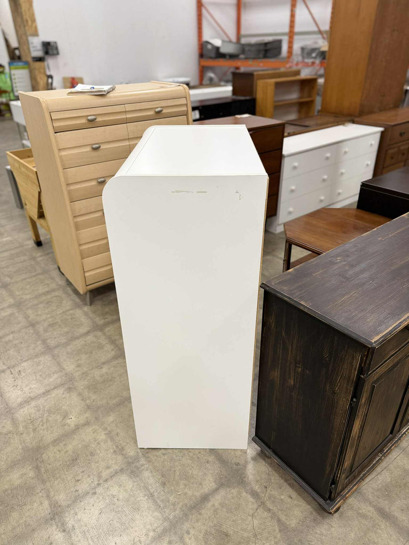 White Colored 5 Drawer Dresser