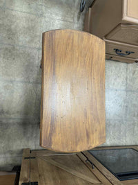 Maple Magazine Rack End Table