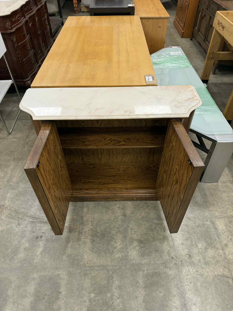 Vintage Style Sideboard with Marble Top