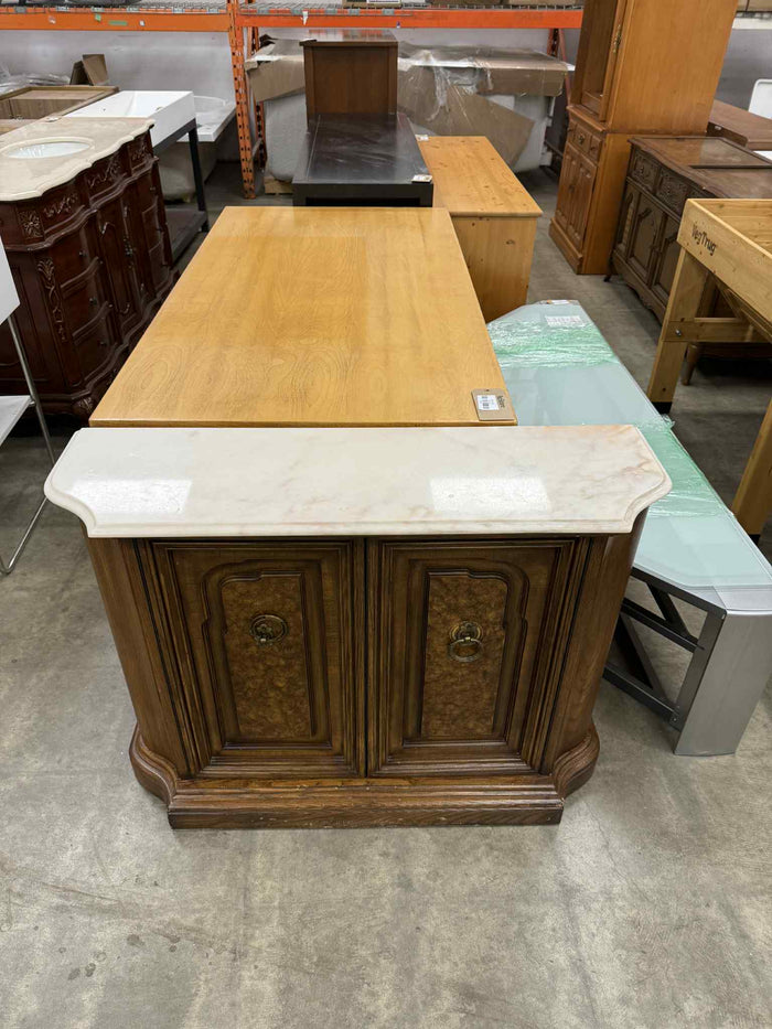 Vintage Style Sideboard with Marble Top