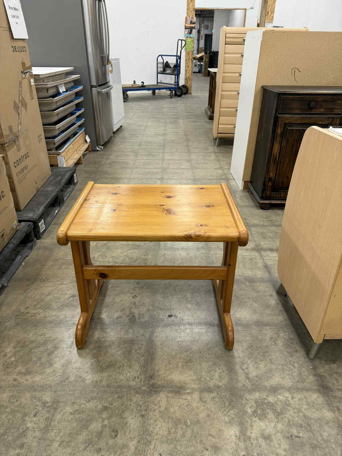 Light Color Small Wooden Table