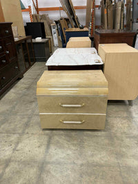 Small Light Tan 2 Drawer Dresser